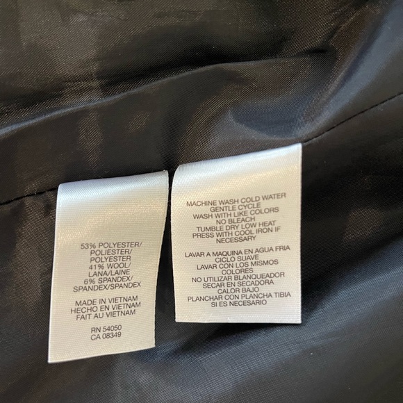 Dark blue-grey women’s suit size 4 - Picture 3 of 6